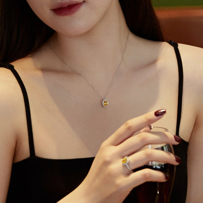 [Echo Fine ]Delicate Unique Oval Cut Daily Earrings