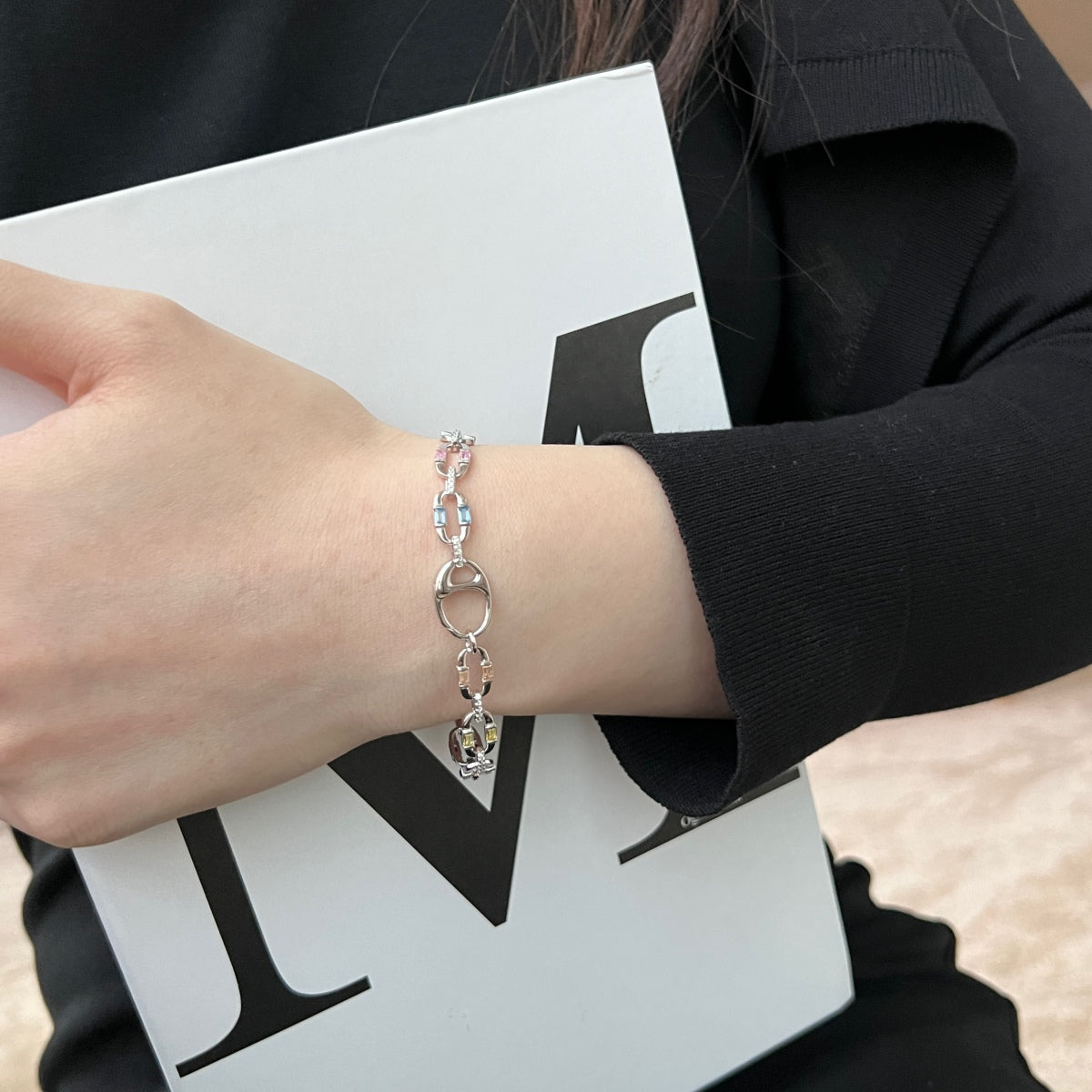 [Echo Fine ]Dazzling Colorful Daily Bracelet