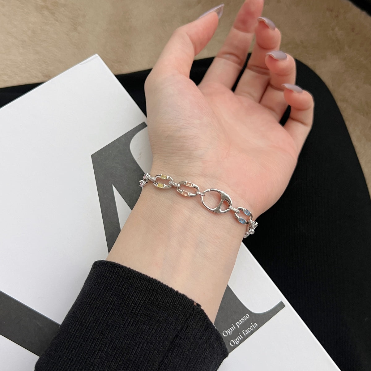 [Echo Fine ]Dazzling Colorful Daily Bracelet