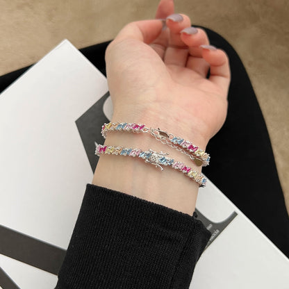 [Echo Fine ]Ornate Sparkling Multi Cut Party Bracelet