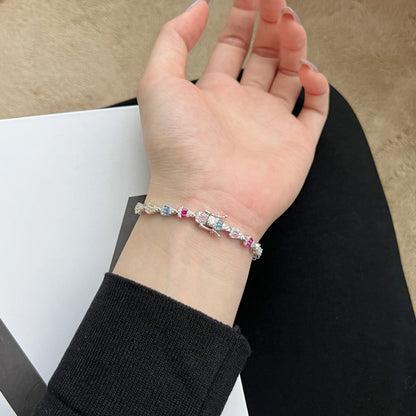 [Echo Fine ]Radiant Water Drop Shape Daily Bracelet