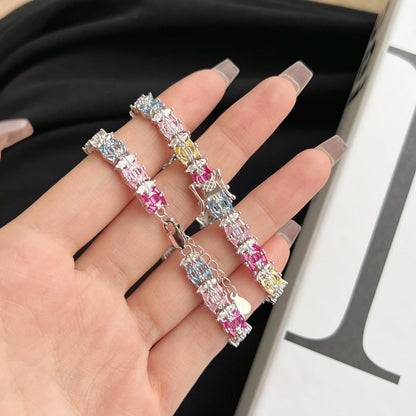 [Echo Fine ]Delicate Colorful Multi Cut Party Bracelet