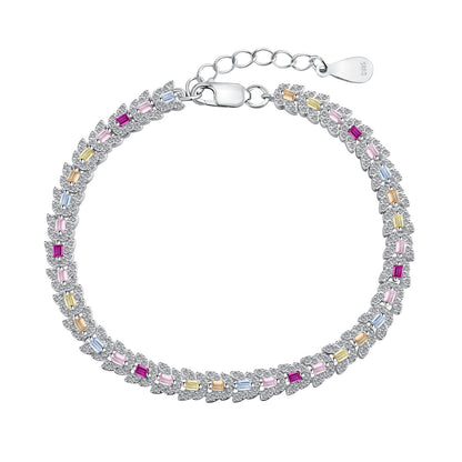 [Echo Fine ]Delicate Colorful Multi Cut Daily Bracelet