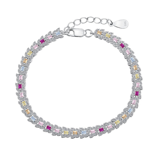 [Echo Fine ]Delicate Colorful Multi Cut Daily Bracelet