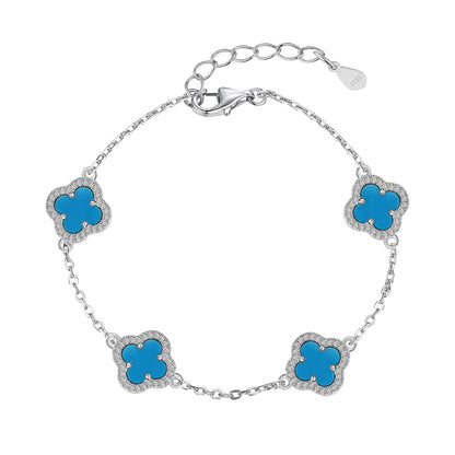 [Echo Fine ]Four-Leaf Clover Exquisite Bracelet