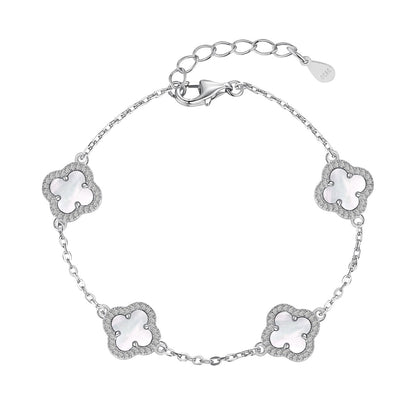 [Echo Fine ]Four-Leaf Clover Exquisite Bracelet