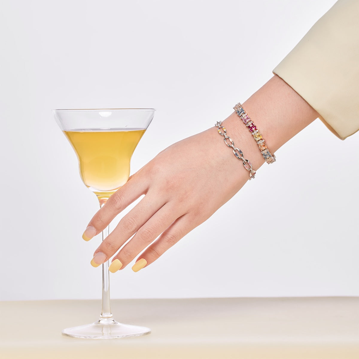 [Echo Fine ]Dazzling Colorful Daily Bracelet