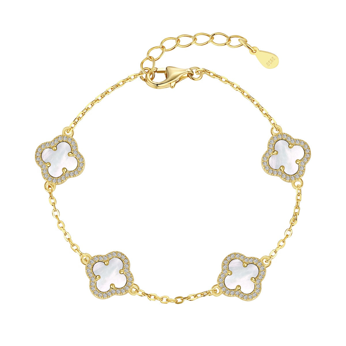 [Echo Fine ]Four-Leaf Clover Exquisite Bracelet