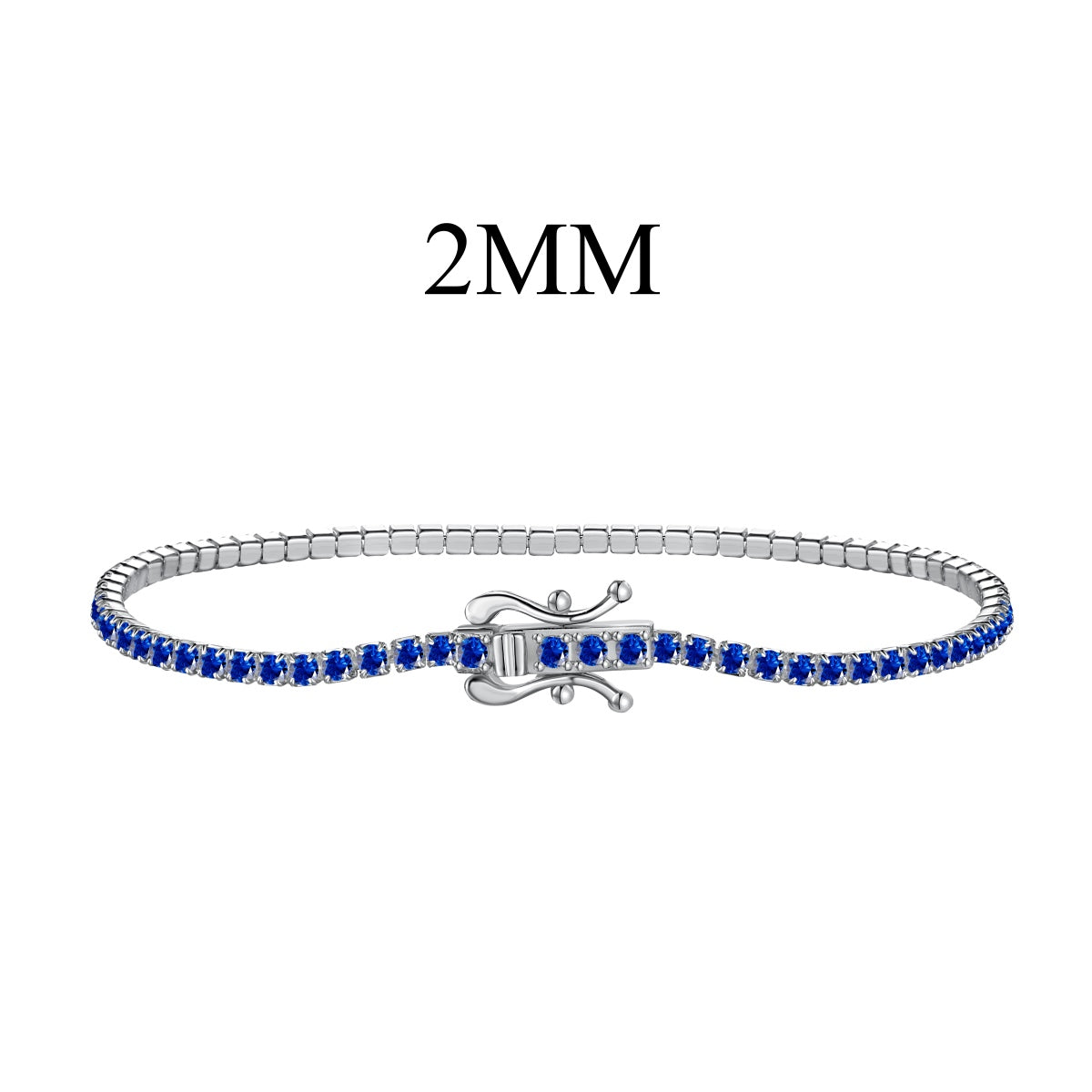 [Echo Fine ]Radiant Colorful Round Cut Party Bracelet