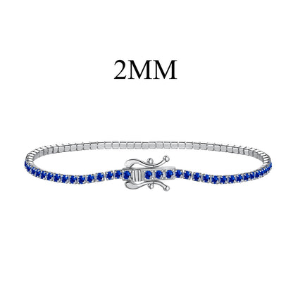 [Echo Fine ]Radiant Colorful Round Cut Party Bracelet