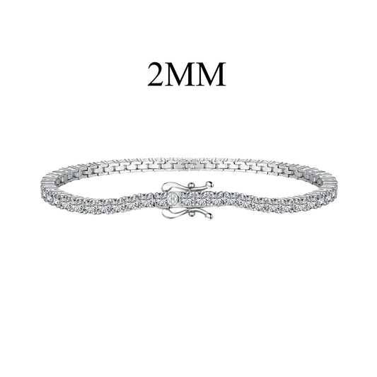 [Echo Fine ]Dazzling Exquisite Round Cut Daily Bracelet