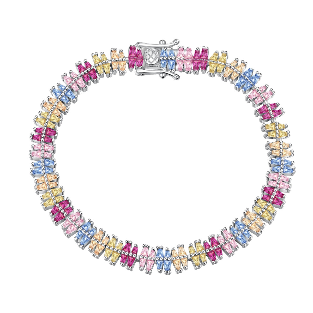 [Echo Fine ]Sparkling Exquisite Multi Cut Party Bracelet