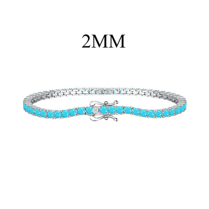 [Echo Fine ]Dazzling Exquisite Round Cut Daily Bracelet