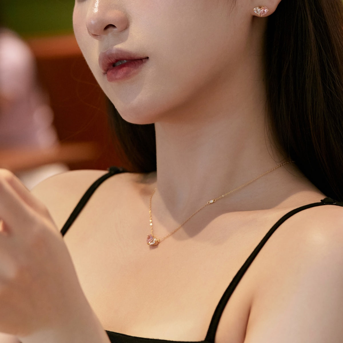[Echo Fine ]Unique Heart Shape Necklace