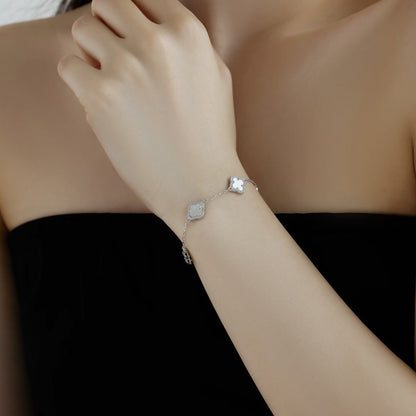 [Echo Fine ]Four-Leaf Clover Exquisite Bracelet
