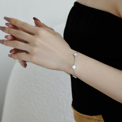 [Echo Fine ]Four-Leaf Clover Exquisite Bracelet