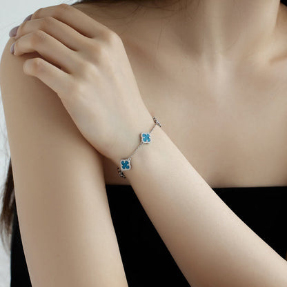 [Echo Fine ]Four-Leaf Clover Exquisite Bracelet