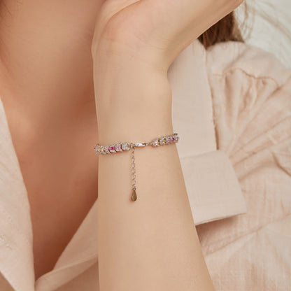 [Echo Fine ]Delicate Colorful Multi Cut Daily Bracelet