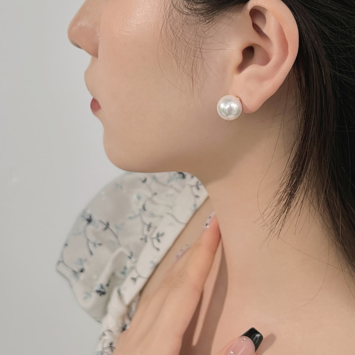 [Echo Fine ]Delicate Pearl Earrings