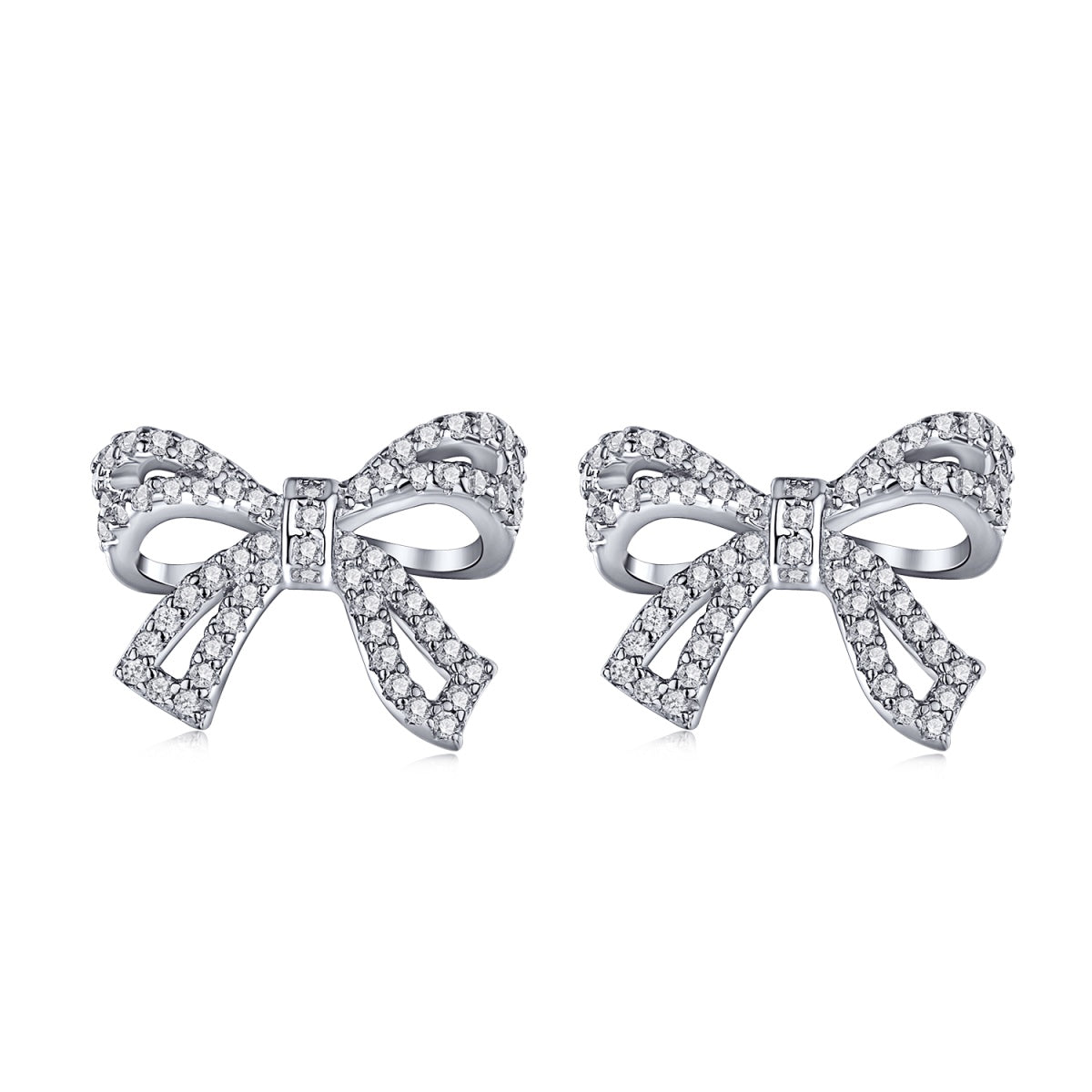 [Echo Fine ]Dainty Bow Shape Earrings