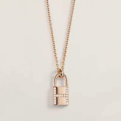 [Echo Fine ]HM ADVANCED NICHE LOCK HEAD NECKLACE DIAMONDS