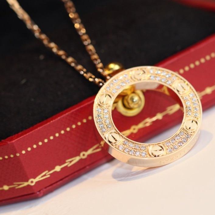 [Echo Fine ]LOVE NECKLACE ADJUSTABLE ROSE GOLD