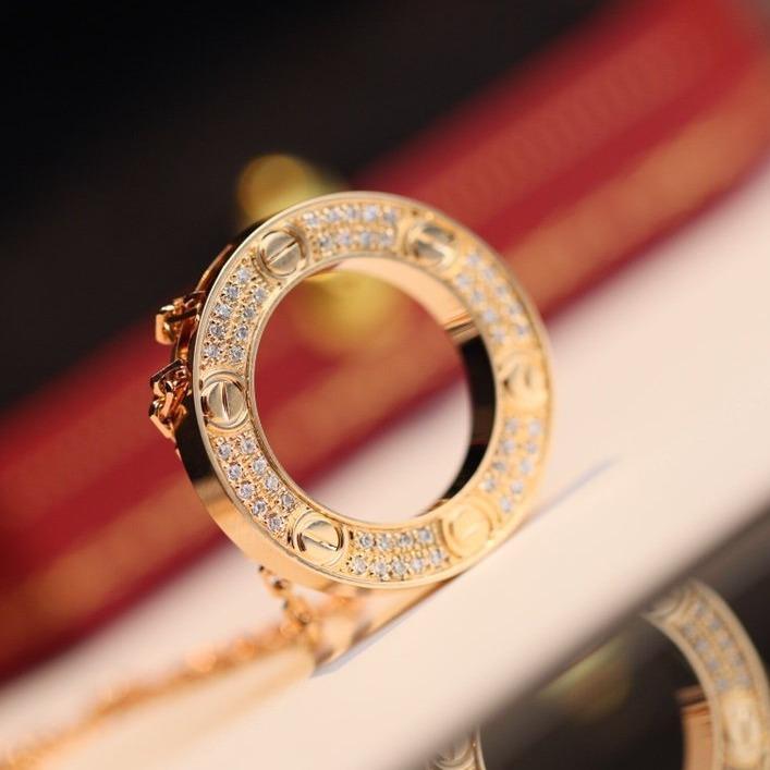[Echo Fine ]LOVE NECKLACE ADJUSTABLE ROSE GOLD
