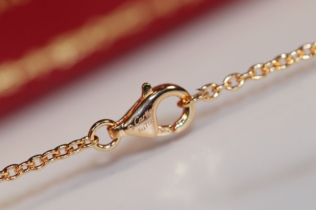 [Echo Fine ]LOVE NECKLACE PINK GOLD AND SILVER