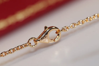 [Echo Fine ]LOVE NECKLACE PINK GOLD AND SILVER