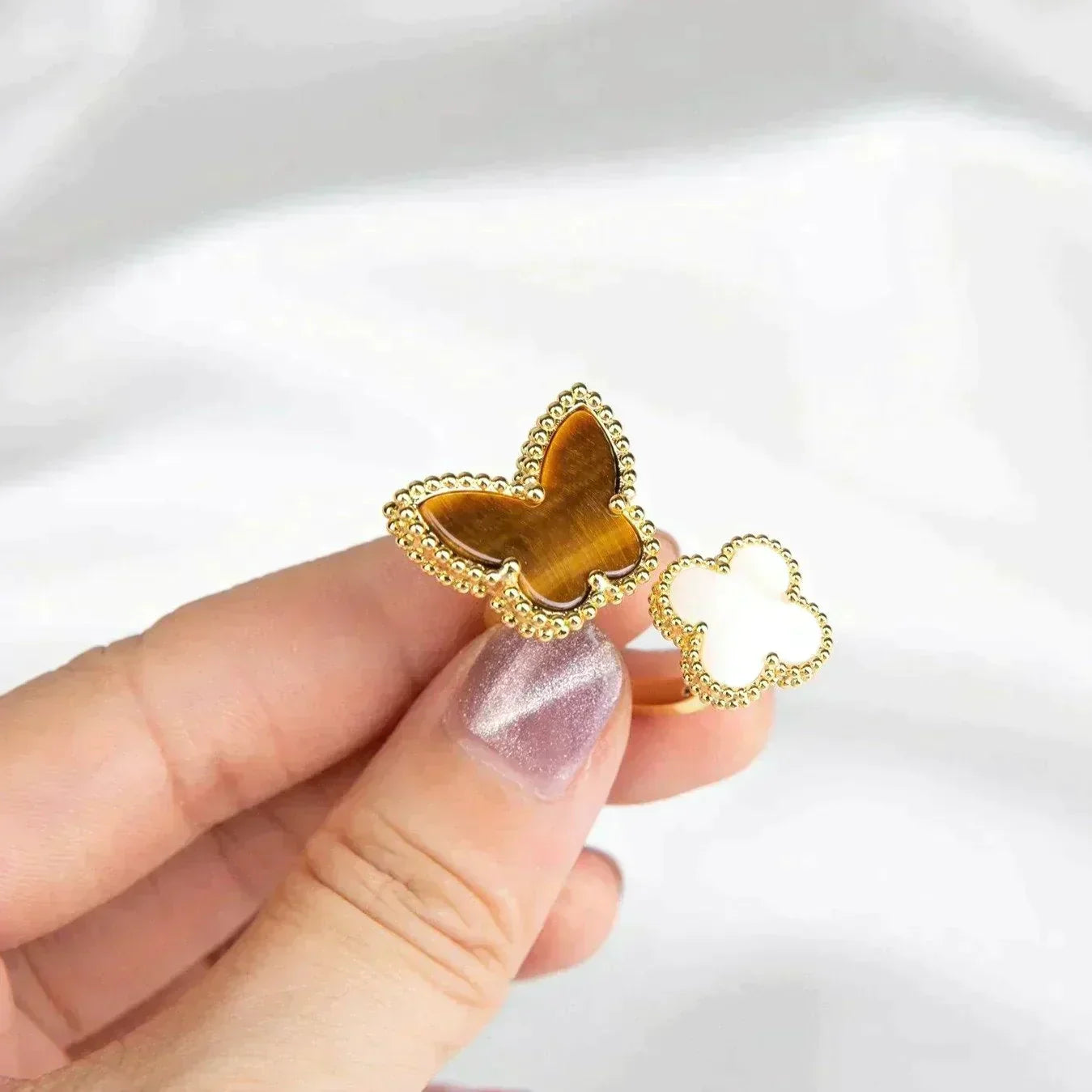 [Echo Fine ]LUCKY BETWEEN THE FINGER RING