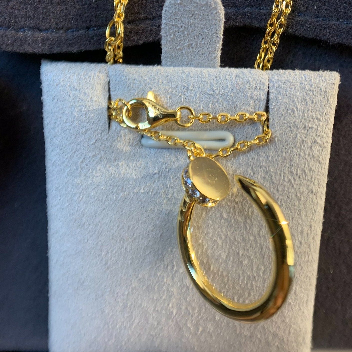 [Echo Fine ]JUSTE NECKLACE GOLD DIAMONDS