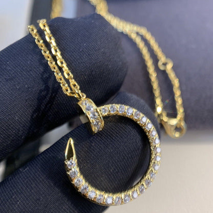 [Echo Fine ]JUSTE NECKLACE GOLD DIAMONDS