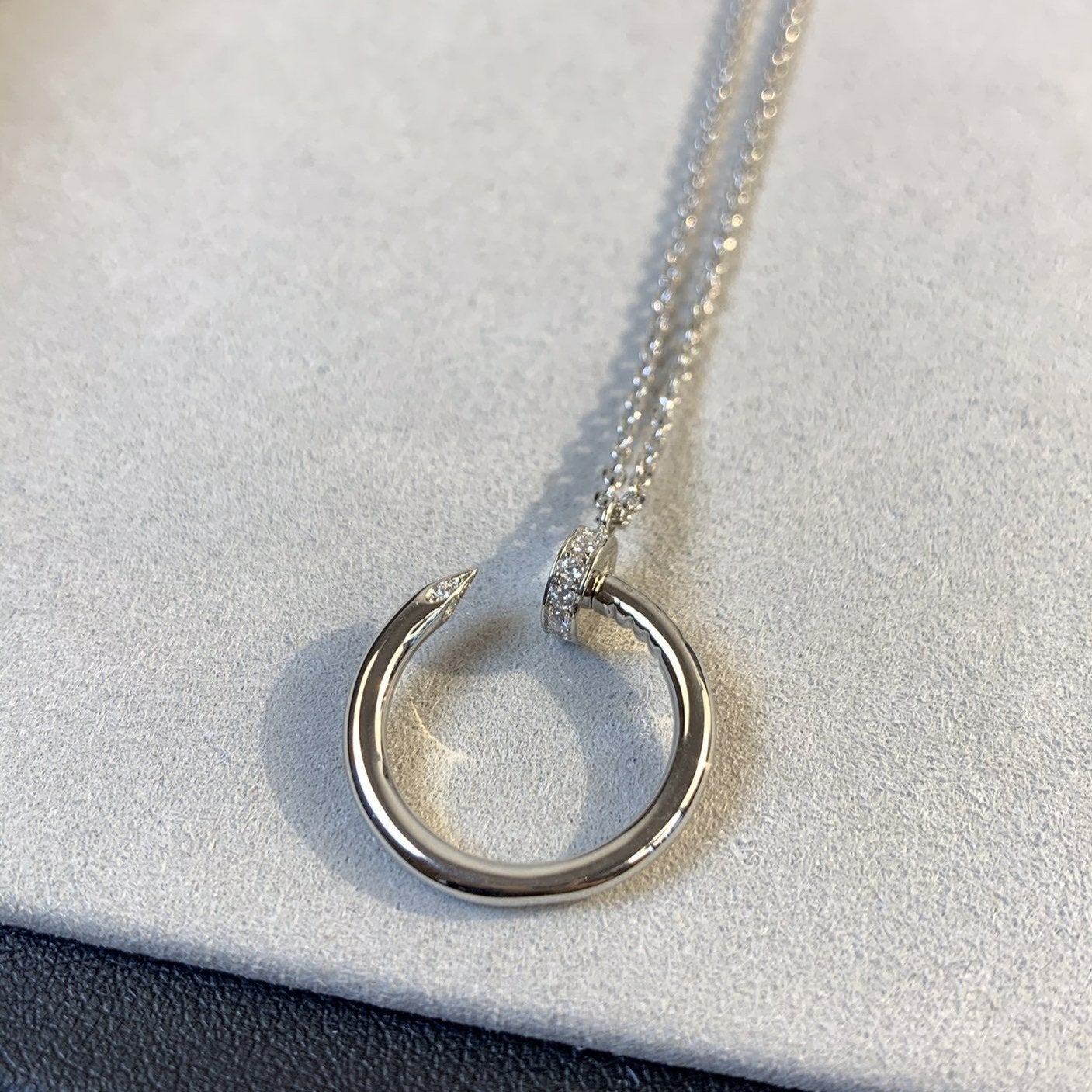 [Echo Fine ]JUSTE NECKLACE SILVER