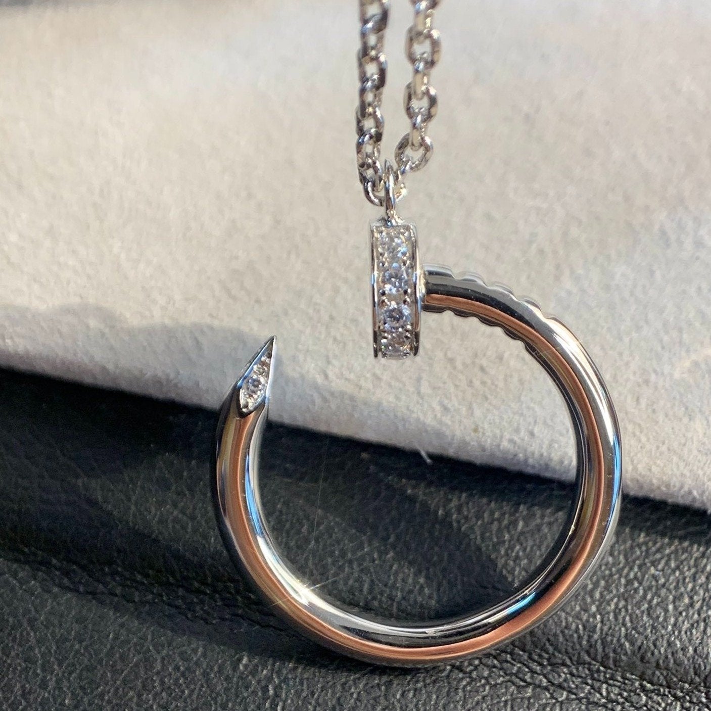 [Echo Fine ]JUSTE NECKLACE SILVER