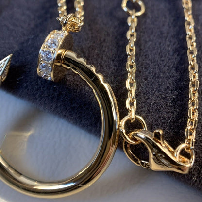 [Echo Fine ]JUSTE NECKLACE PINK GOLD