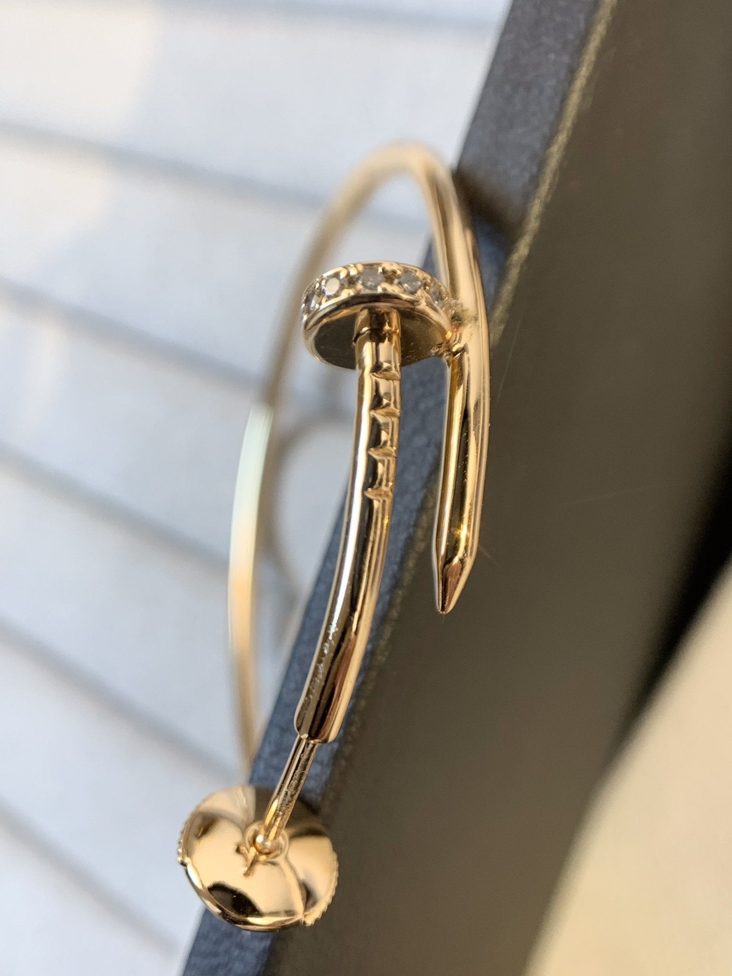 [Echo Fine ]JUSTE EARRINGS GOLD DIAMONDS 1.8MM