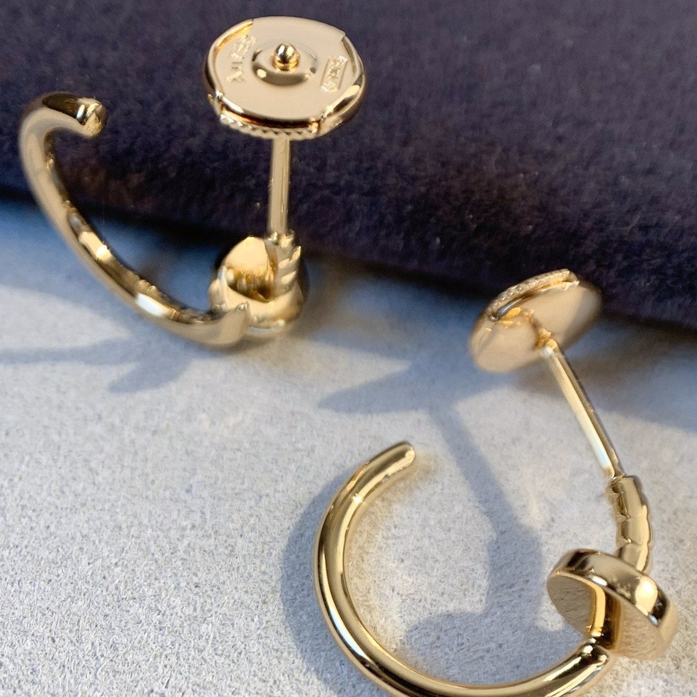 [Echo Fine ]JUSTE EARRINGS PINK GOLD
