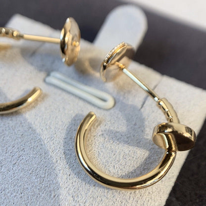 [Echo Fine ]JUSTE EARRINGS PINK GOLD