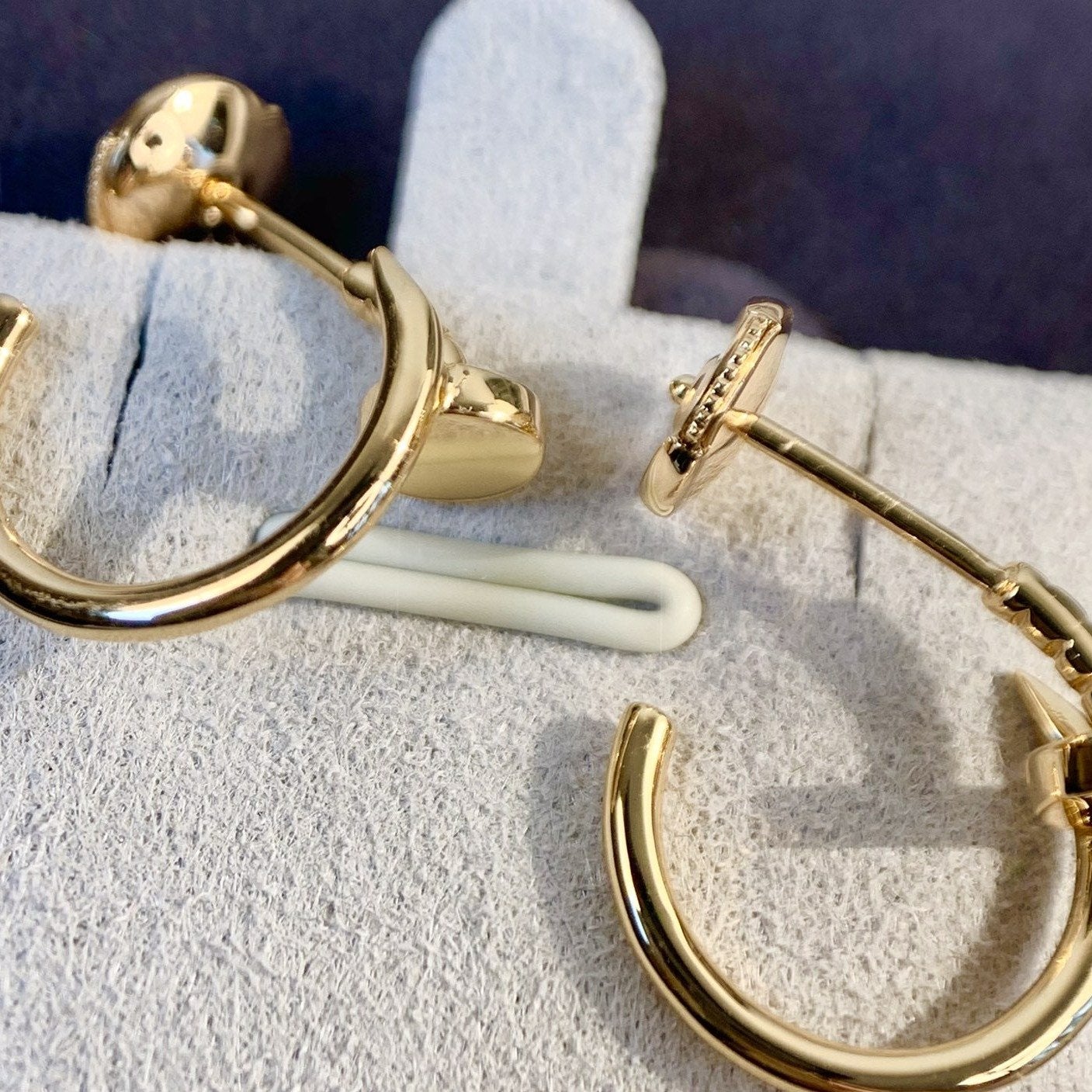 [Echo Fine ]JUSTE EARRINGS PINK GOLD