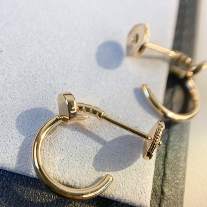 [Echo Fine ]JUSTE EARRINGS PINK GOLD