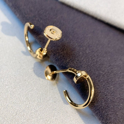[Echo Fine ]JUSTE EARRINGS PINK GOLD