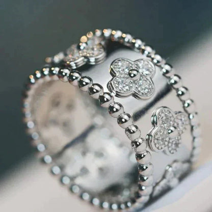 [Echo Fine ]CLOVER KALEIDOSCOPE RING 10MM