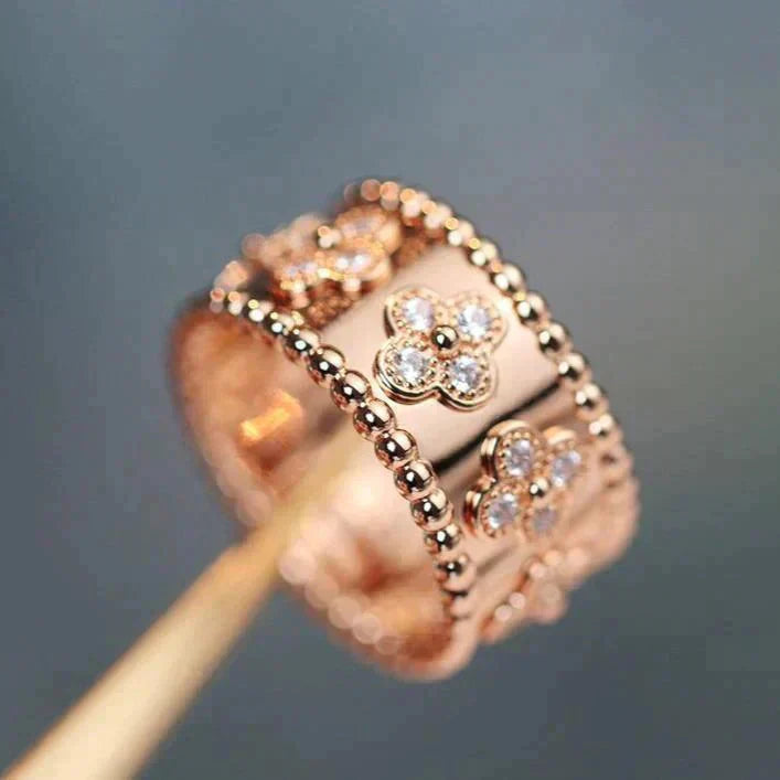 [Echo Fine ]CLOVER KALEIDOSCOPE RING 10MM