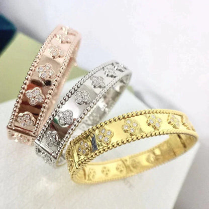[Echo Fine ]CLOVER BRACELET 8MM DIAMONDS