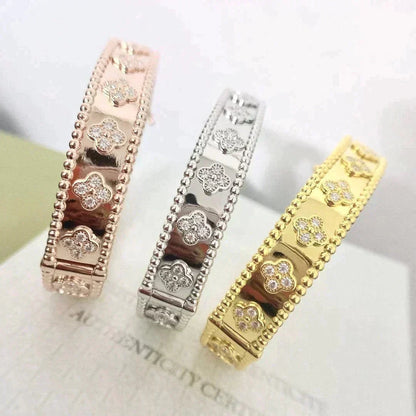 [Echo Fine ]CLOVER BRACELET 8MM DIAMONDS
