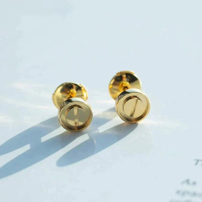 [Echo Fine ]LOVE EARRINGS GOLD 10MM