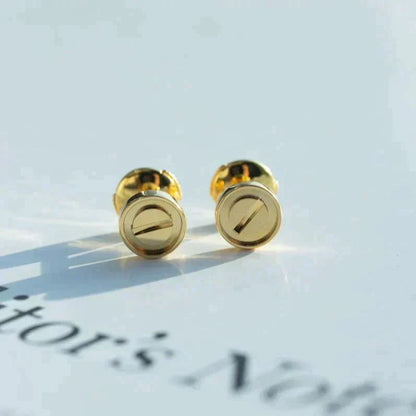 [Echo Fine ]LOVE EARRINGS GOLD 10MM