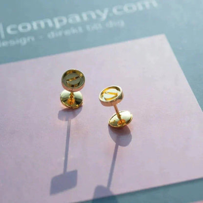 [Echo Fine ]LOVE EARRINGS GOLD 10MM