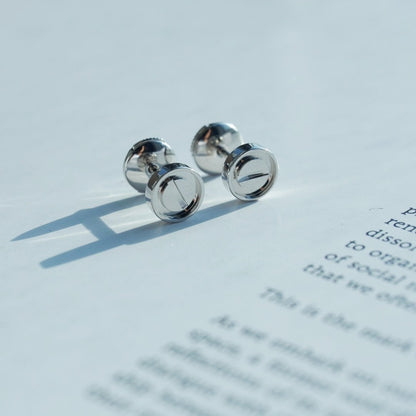 [Echo Fine ]LOVE EARRINGS SILVER 10MM
