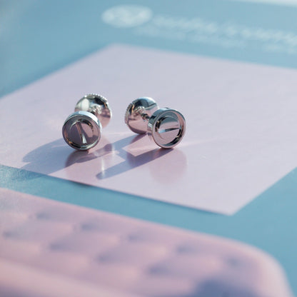[Echo Fine ]LOVE EARRINGS SILVER 10MM